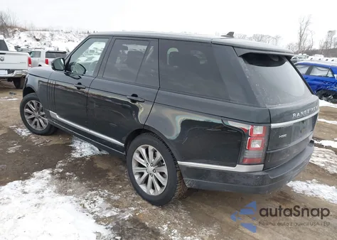 2016 Land Rover Range Rover 3.0L V6 Supercharged Hse из США, поврежденный, VIN SALGS2PF7GA308049